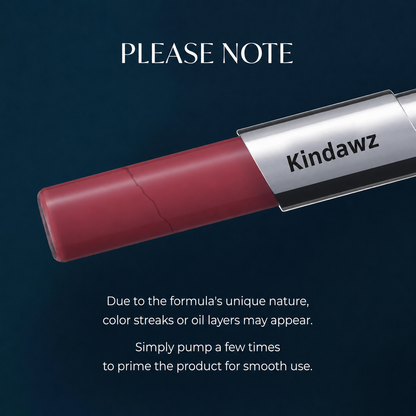 Perfect Twin Lip — Dual-Ended Liquid Lipstick with Velvet Matte Color and Glossy Shine