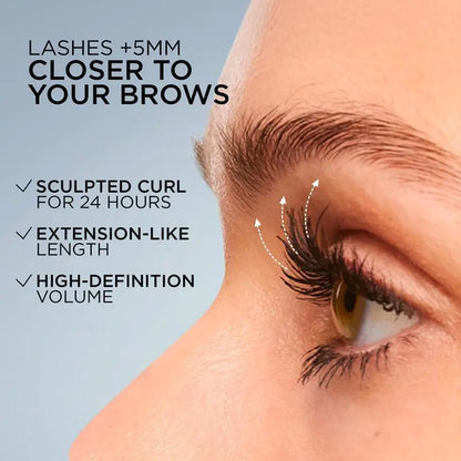 ✨ Smudge-Proof Fiber Mascara for All-Day Long Lashes