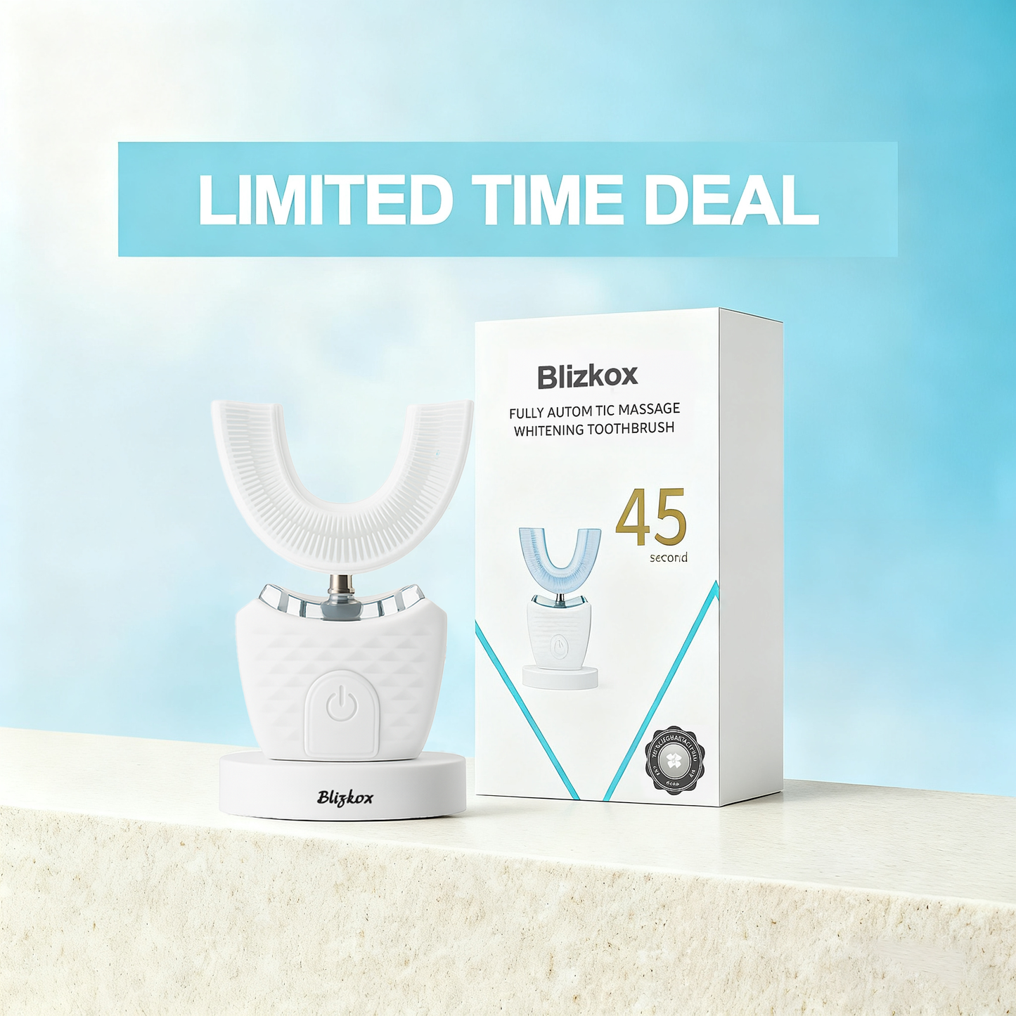 ✅ Official Store丨Blizkox™  Fully Automatic Massage Whitening Toothbrush✅✅