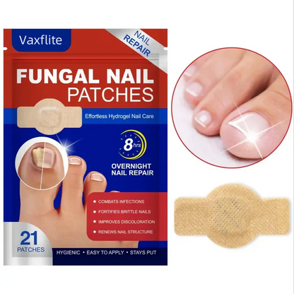 🔥Fungal Nail Patches, 21pcs/box Nail Health Care Patches, Nail Fungus Care Patches, Suitable for Solving Fungal Nails and Other Nail Problems, Nail Supplies, Daily Care Nails Kit Set🔥