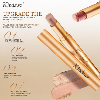 Kindawz® Effortless 3 Color Eyeshadow Stick