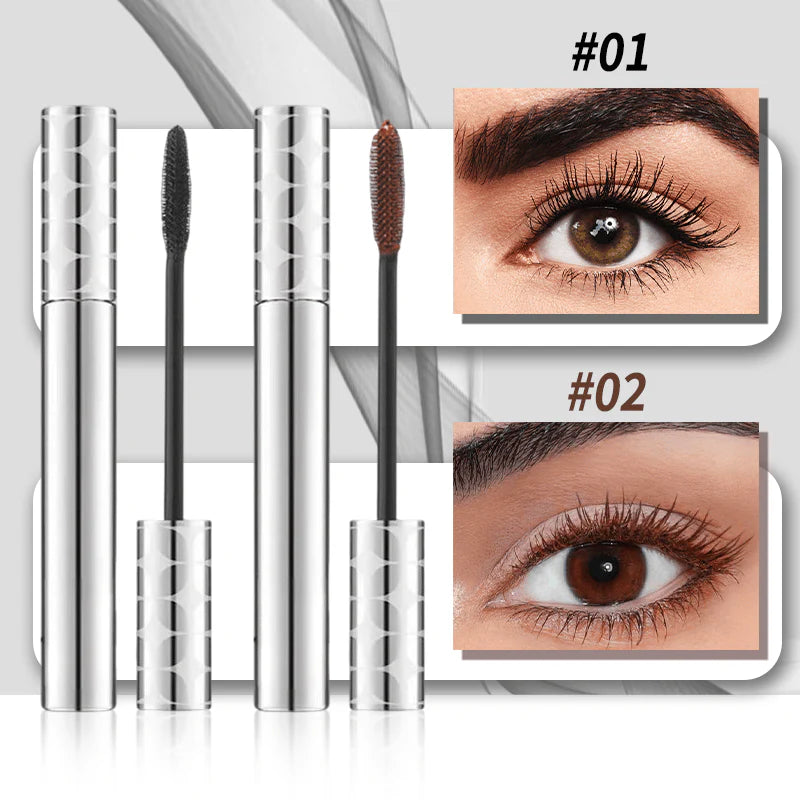 ✨ Smudge-Proof Fiber Mascara for All-Day Long Lashes