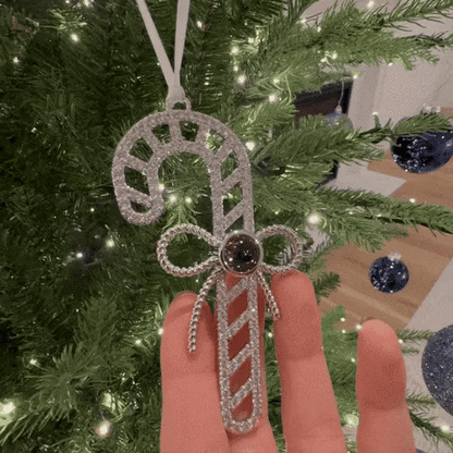 Personalized  Snowflake Photo Ornament Custom Projection Ornaments Christmas Gifts