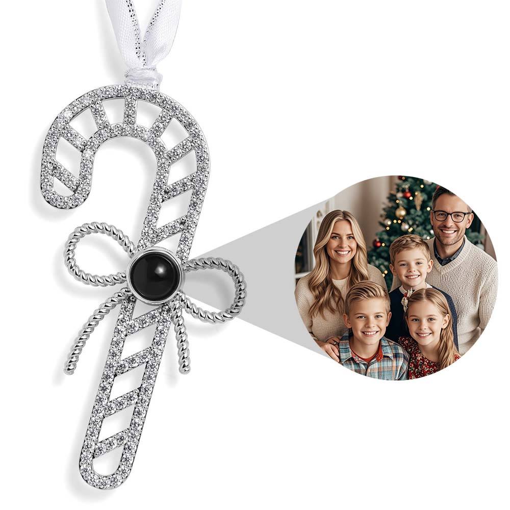 Personalized  Snowflake Photo Ornament Custom Projection Ornaments Christmas Gifts