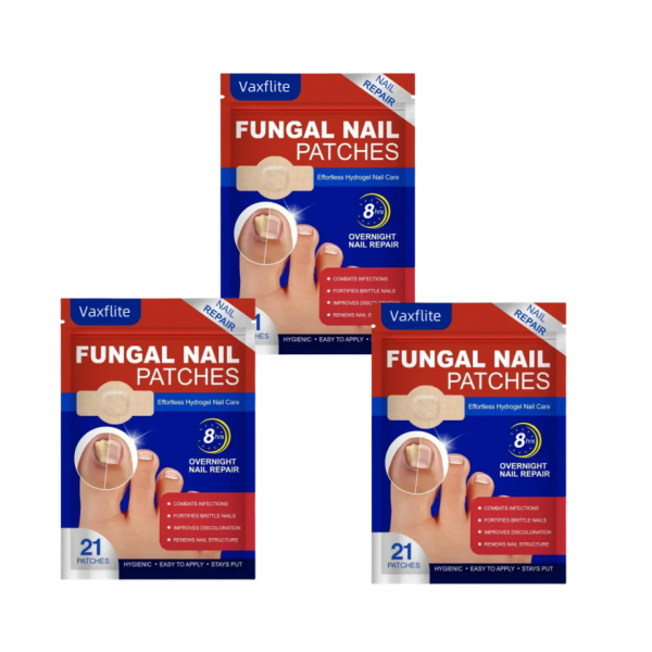 Fungal Nail Patches, 21pcs/box Nail Health Care Patches, Nail Fungus Care Patches, Suitable for Solving Fungal Nails and Other Nail Problems, Nail Supplies, Daily Care Nails Kit Set