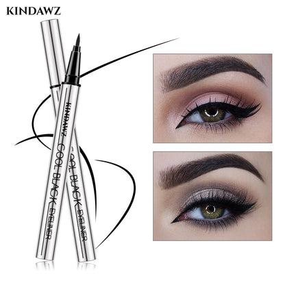 🔥 24-Hour Waterproof & Smudge-Proof Precision Liquid Eyeliner Pen
