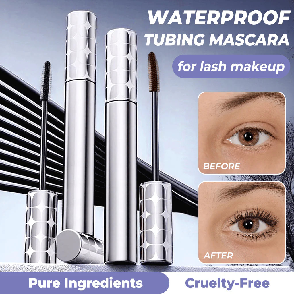 ✨ Smudge-Proof Fiber Mascara for All-Day Long Lashes