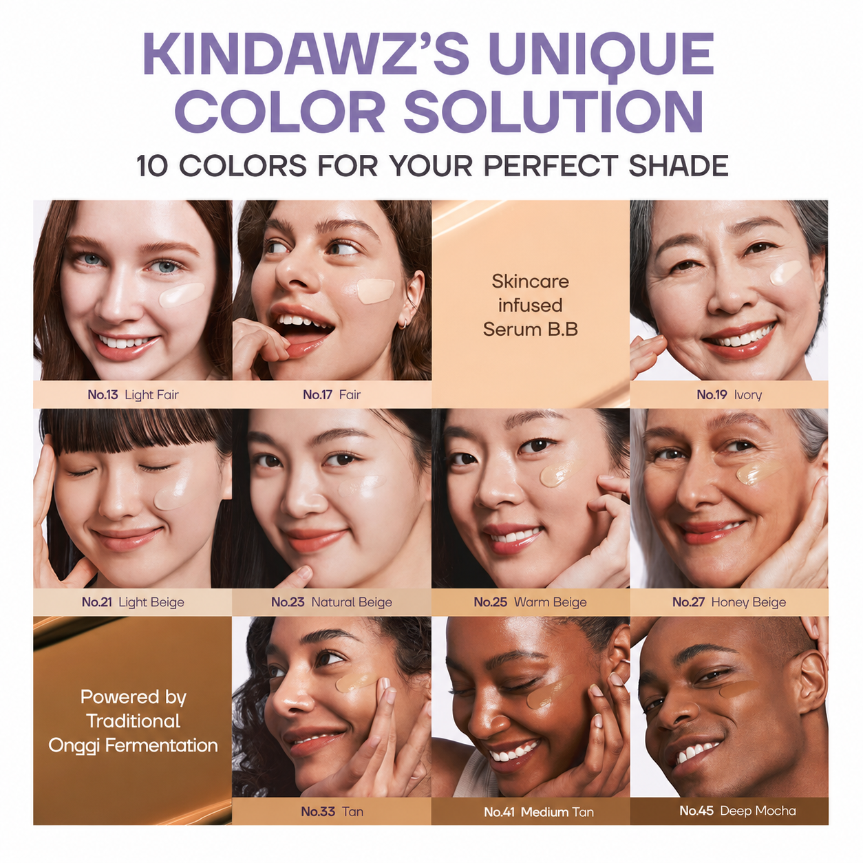KINDAWZ™ Perfect Cover Serum BB Cream (35ml) ACE 2