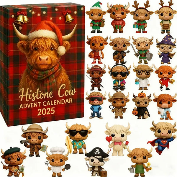 🎁Nice Christmas Gift🎅🐮Histone Cow Advent Calendar 2025