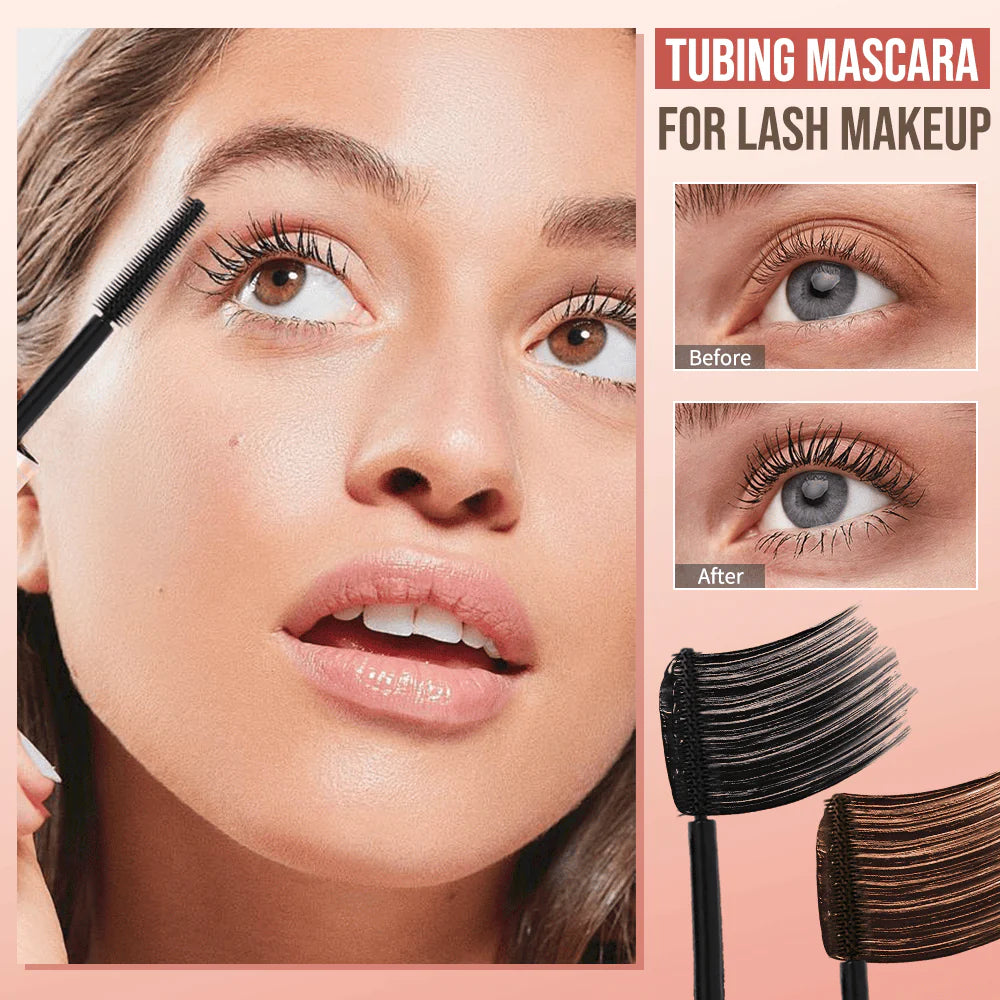 ✨ Smudge-Proof Fiber Mascara for All-Day Long Lashes