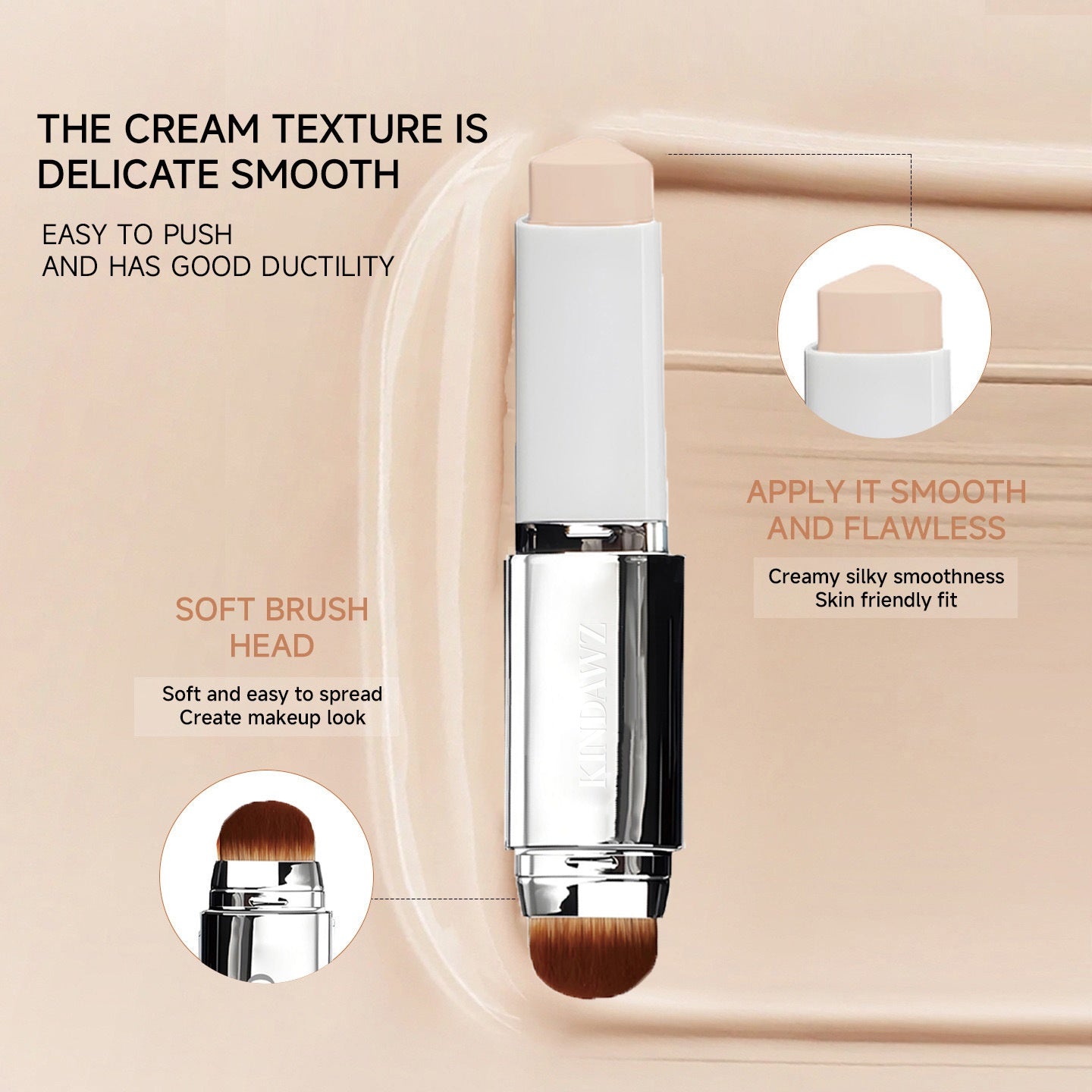 KINDAWZ®Color-Changing Foundation Stick