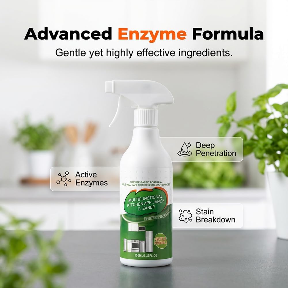 ☀️2026 HOT SALE 30% OFF🧼Multi-purpose enzyme foam cleaner, versatile – Kitchen & Home