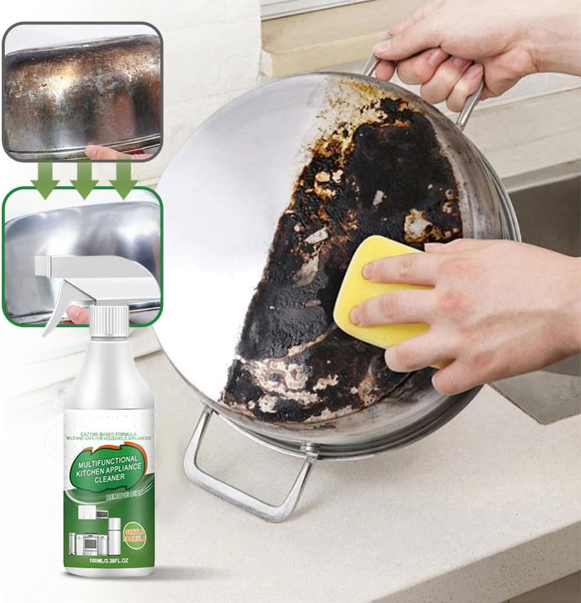 ☀️2026 HOT SALE 30% OFF🧼Multi-purpose enzyme foam cleaner, versatile – Kitchen & Home