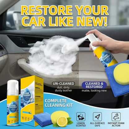 🏆LAST DAY -BUY 2 GET 1 FREE!!🧼✨4-in-1 Multi-Enzyme Premium Lemon Fresh Foam Cleaner