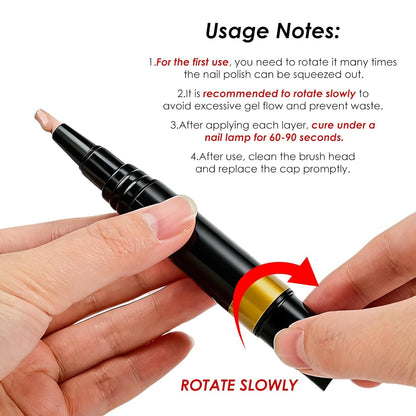 ✨ 3-in-1 One-Step Gel Nail Pen | Buy 1 Get 1 FREE 💅