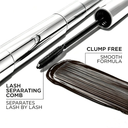 ✨ Smudge-Proof Fiber Mascara for All-Day Long Lashes