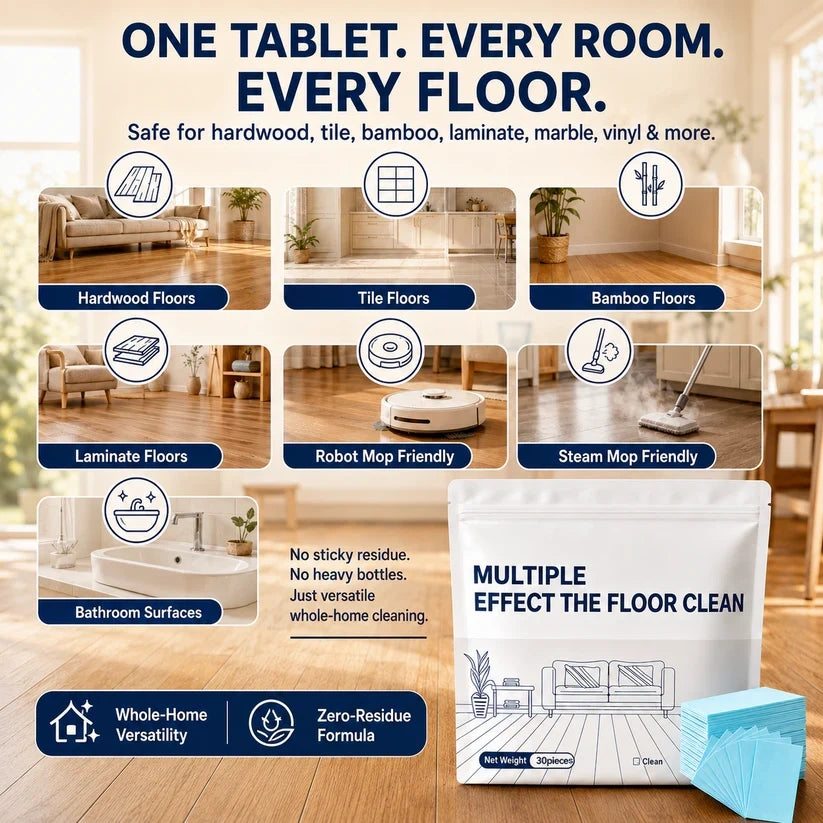Multi-Surface Floor Cleaning Tablets