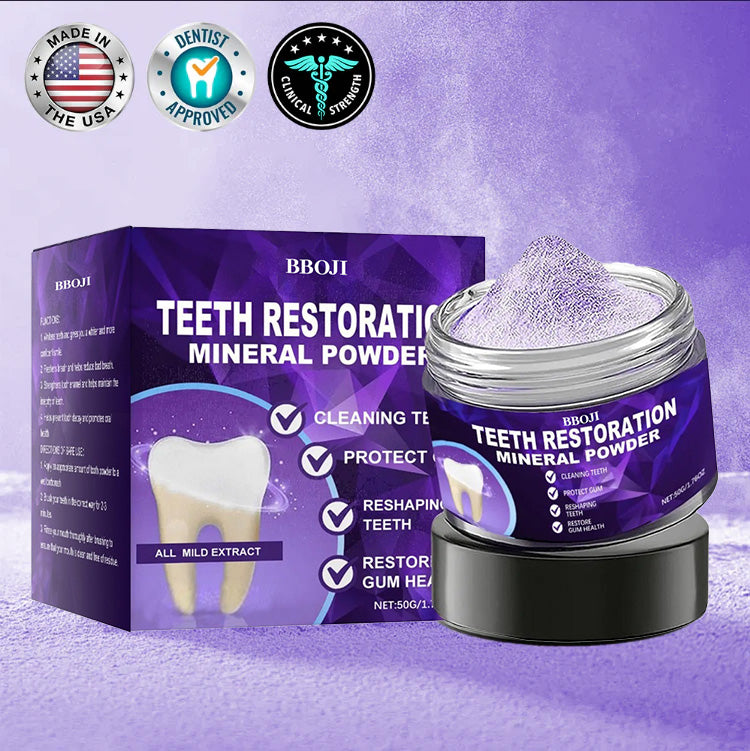 🦷BBOJI™ Teeth Restoration Mineral Powder🦷（副本）