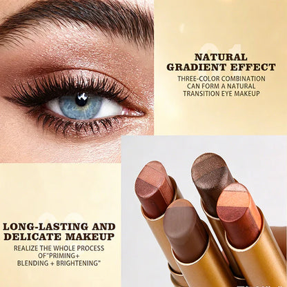 Kindawz® Effortless 3 Color Eyeshadow Stick
